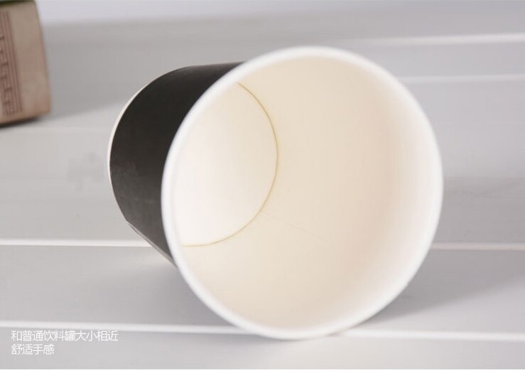 20pcs 400ml black paper cup, heat insulated dispos... – Grandado