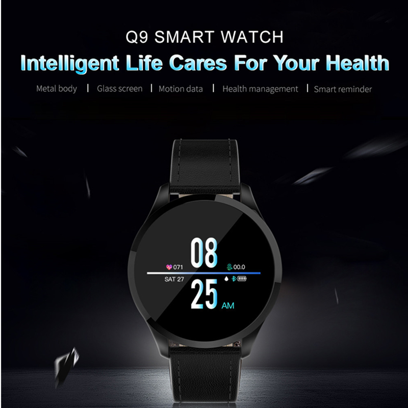 Montre intelligente de luxe hommes moniteur de fréquence cardiaque pression artérielle Sport Fitness montres femmes montre numérique IOS Android Iphone Smartwatch