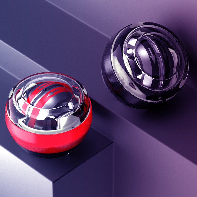 Self-Starten Fidget Spinner Volwassen Stress Reliever Speelgoed Pols Power Oefening Antistress Gyroscoop Kinetische Speelgoed Met Led Licht