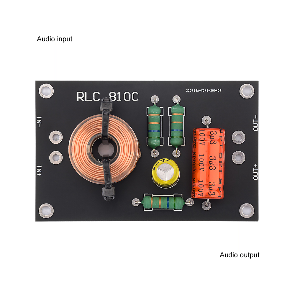 Aiyima Full Range Speaker Crossover Rlc Notch Filter Golf Val Voor Home Theater Sound Speaker