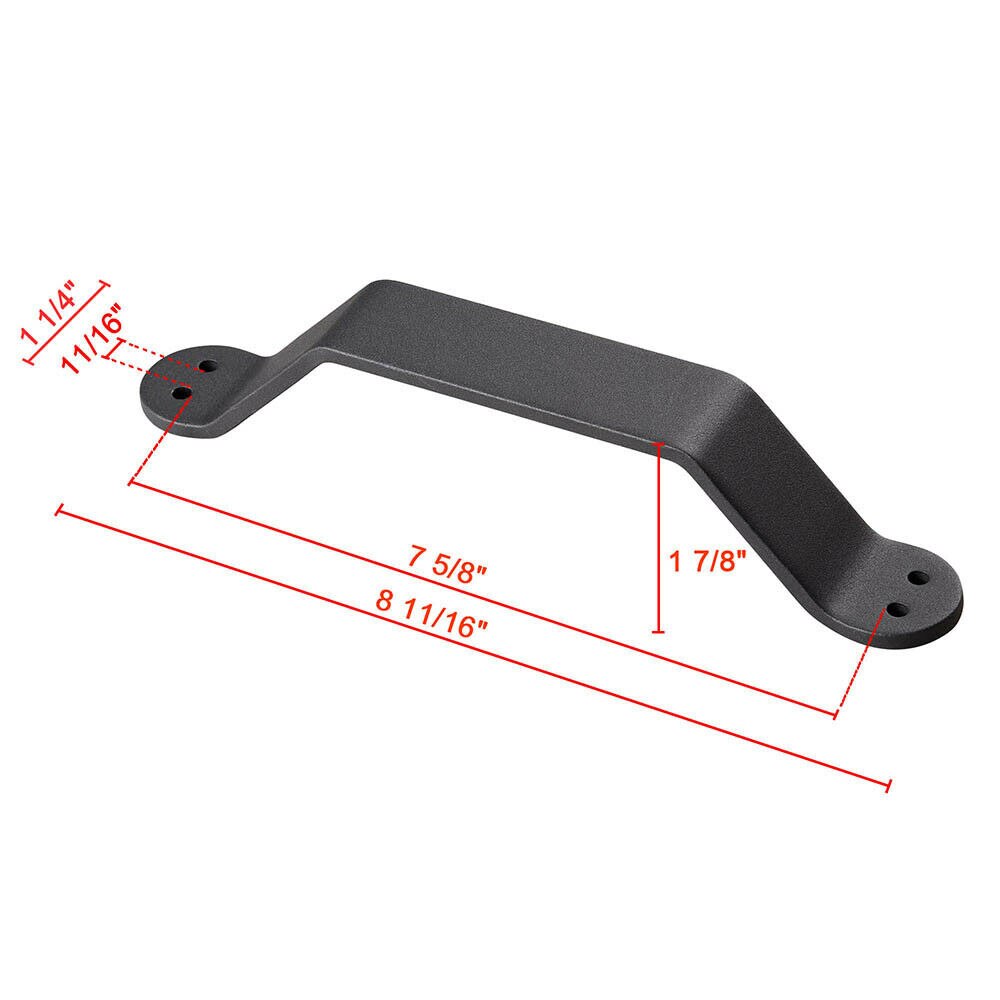 Cabinet Barn Handle Matte Black For Sliding Door Heavy duty Pull Gate Shed