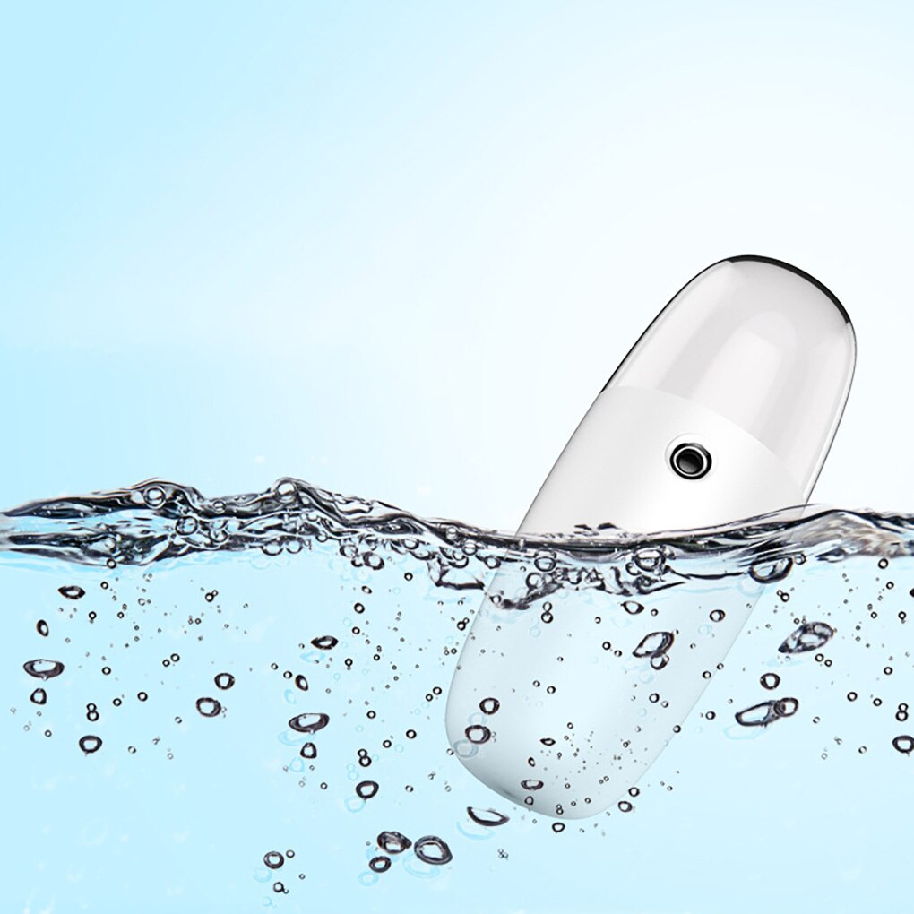 30ml Mini Nano Facial Sprayer USB Nebulizer Face Steamer Humidifier Hydrating Women Skin Care Tool