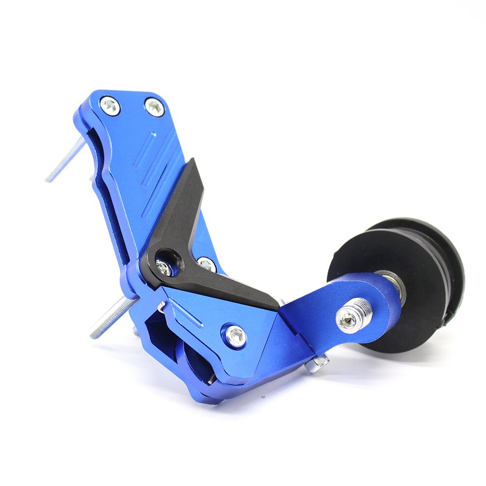 Profesjonalny regulator łańcuch motocyklowy czarny czerwony automatyczny regulator napinacz łańcucha ze stopu aluminium na większość motocykli