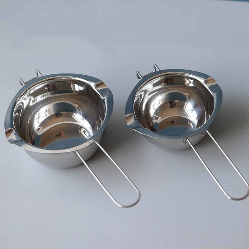 Lange Griff Wachs Schmelztiegel, DIY Duft Kerze Seife Schokolade Butter Schmelzen Topf, Handgemachte Seife Schokolade Werkzeug, edelstahl