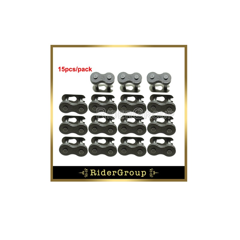 420 kæde hovedled til 50cc 70cc 90cc 110cc dirt bike atv quad go kart knallert scooter kandi taotao: 15 stk