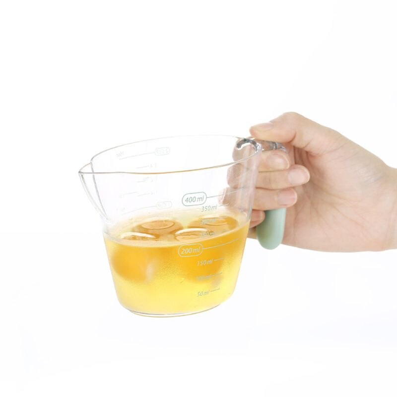 200/400/900ml Graduated Clear Plastic Measuring Cup 3 Sizes Measuring Device for Jug Pour Spout Liquid Measurement Container Kit