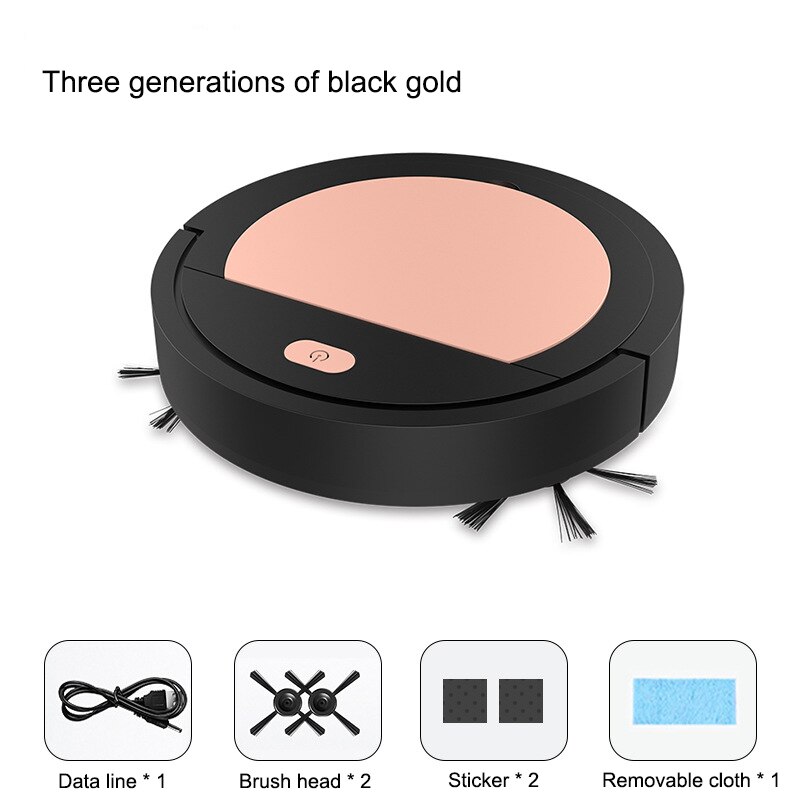 Sweeping Mopping Robot Vacuum Cleaner for Home Collect Pet Hairs Carpet Dust Robotic Collector Intelligent Cleaning Machine: 4