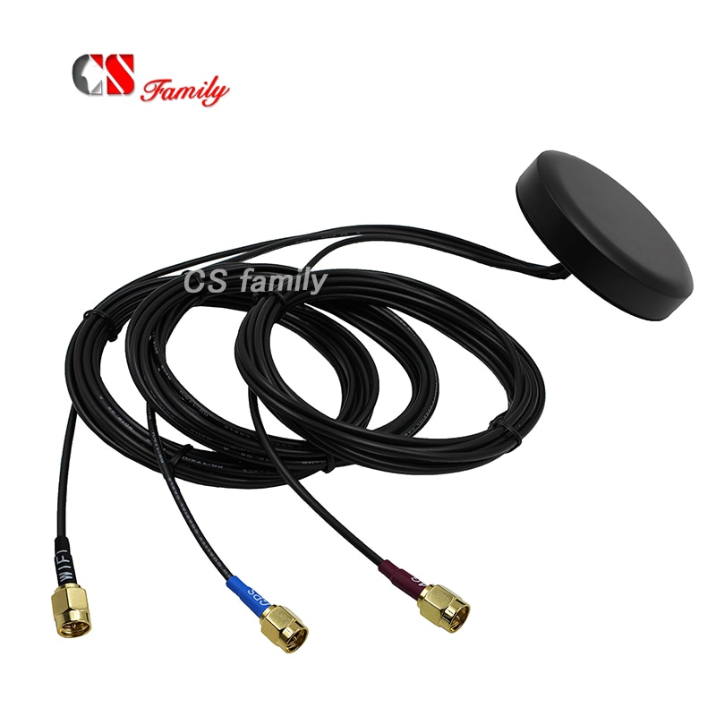 Screw Cellular GPS WiFi 4G LTE Antennas 3 IN 1