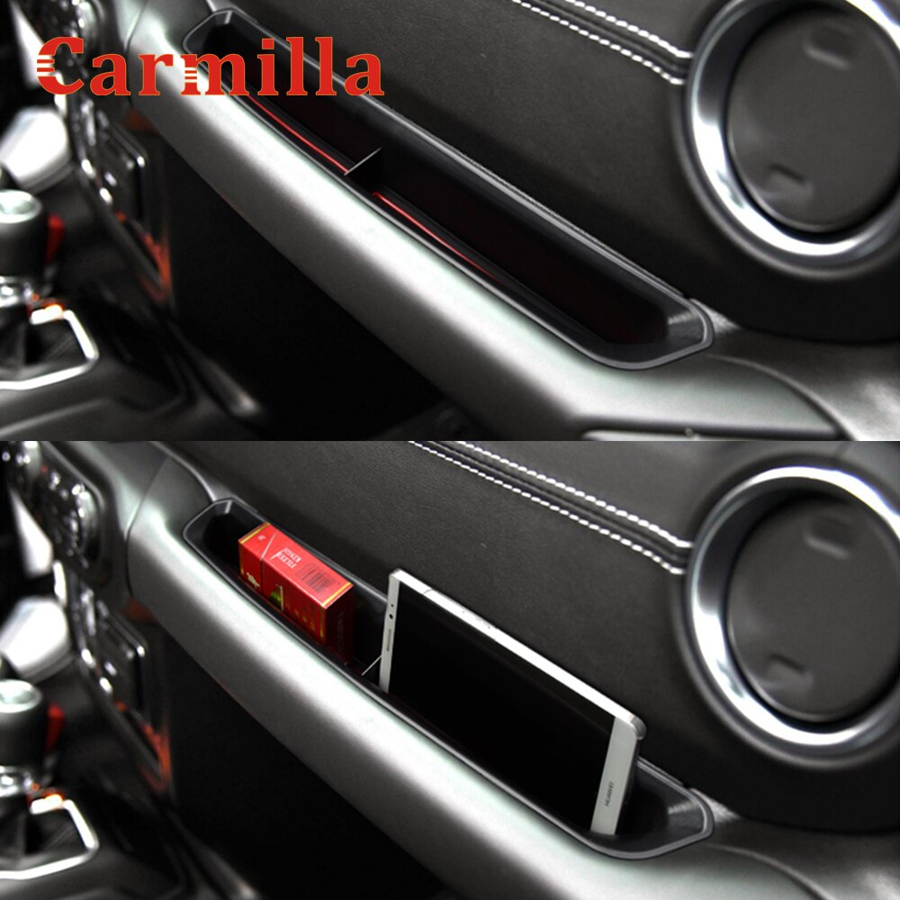 Car Accessories for Jeep Wrangler JL JLU Gladiator JT Truck Passenger Storage Tray Door Side Storage Box