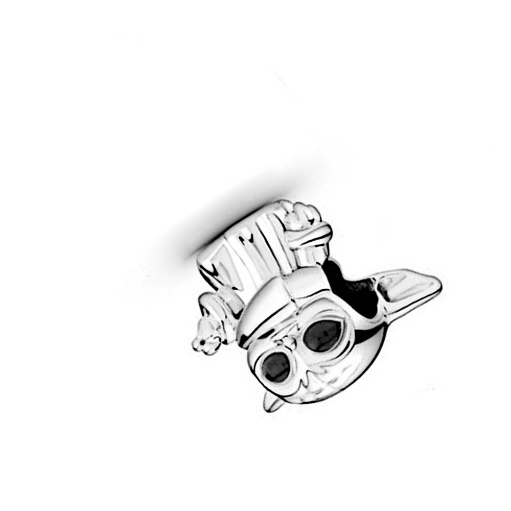 Fahmi 2020 Nuovo 100% 925 Sterling Silver Lustro Mobile 3D Logo Il Bambino di Fascino Misura FAI DA TE Catena Del Serpente Dei Monili Del Braccialetto per Le Donne: Blu
