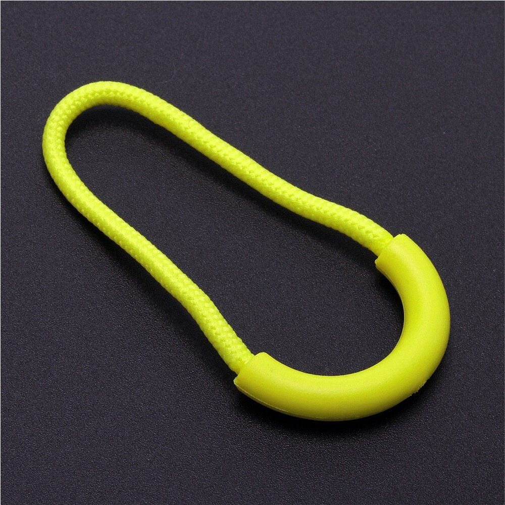 100Pcs Zipper Pull Cord Rope Pullers Zip Puller Replacement Ends Lock Zips Bags Clip Buckle Travel Accessories