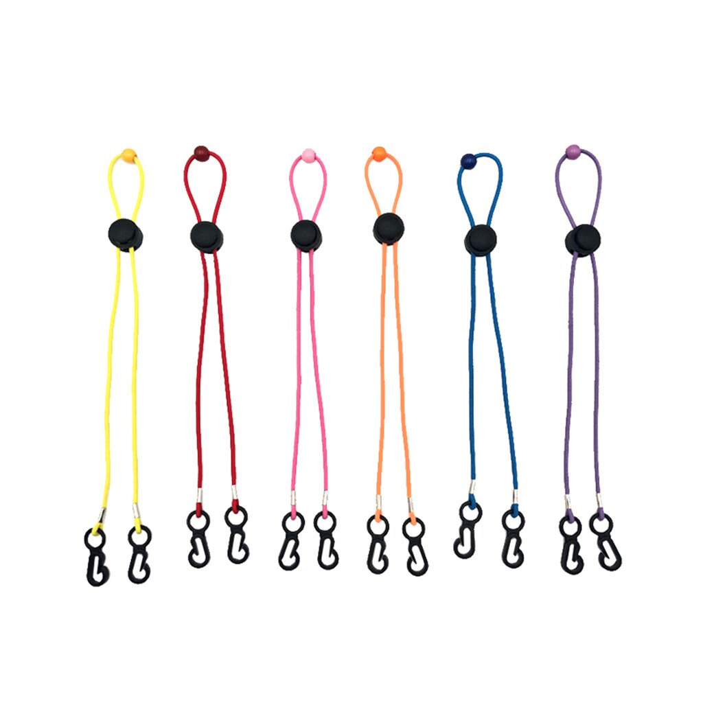 Justerbar ansigtsmaske lanyard handy mascarilla praktisk luftforurening sikkerhedsmaske hvile- og øreholder reb маскировать #m