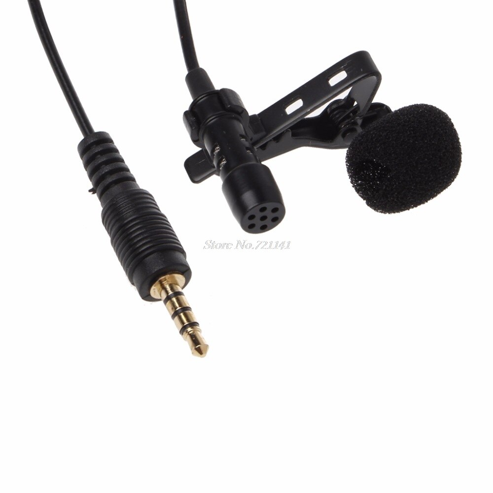 Clip-On Style Omnidirectional Condenser Wired Microphone For Laptop PC Smart Phone Electronics Stocks