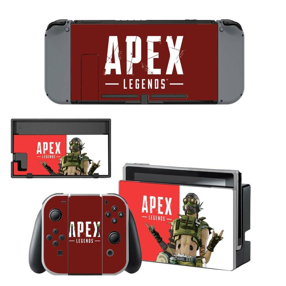 APEX Legends Nintendoswitch Haut Nintend Schalter Aufkleber Aufkleber für Nintendo Schalter Konsole Freude-con Controller Dock Haut Aufkleber