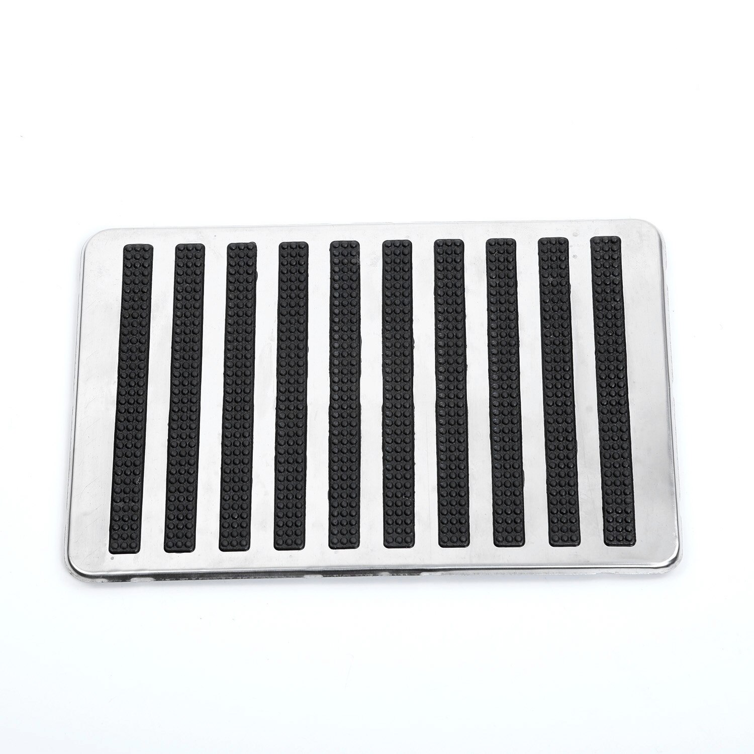 Yleinen auton jalkatuen poljinlevy jalan kantapäälevy poljintyyny 23.5 x 16cm terästä