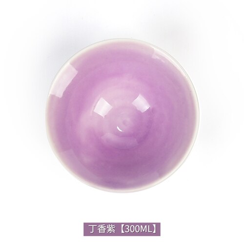 Esmalte de cerámica de 300ML, Color caramelo, Macaron, temperatura media, 1180-1250 grados: lilac purple