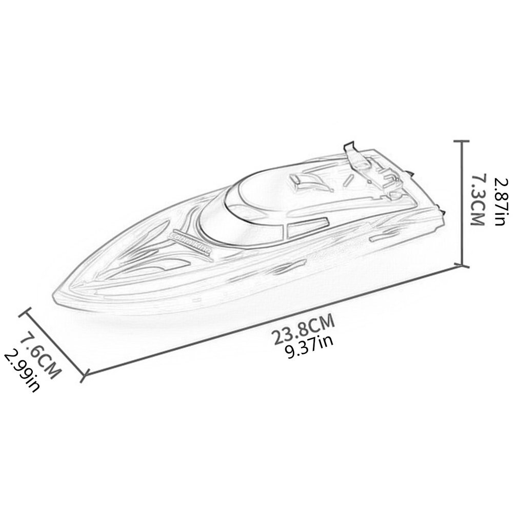 Remote Control Boat Long-lasting Endurance High-speed Rowing Summer Water Boat For Boy Model Airplane