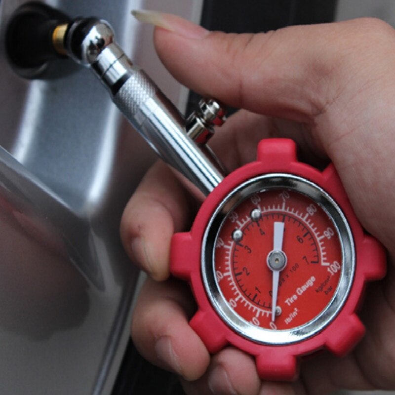 High Accuracy Tire Pressure Gauge Black 100 psi Fo... – Grandado