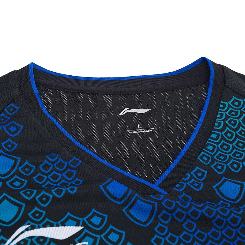 Lining Women Table Tennis Match Clothes Conventional T-shirt Quick-drying Comfortable Breathable Shirt AAYM232