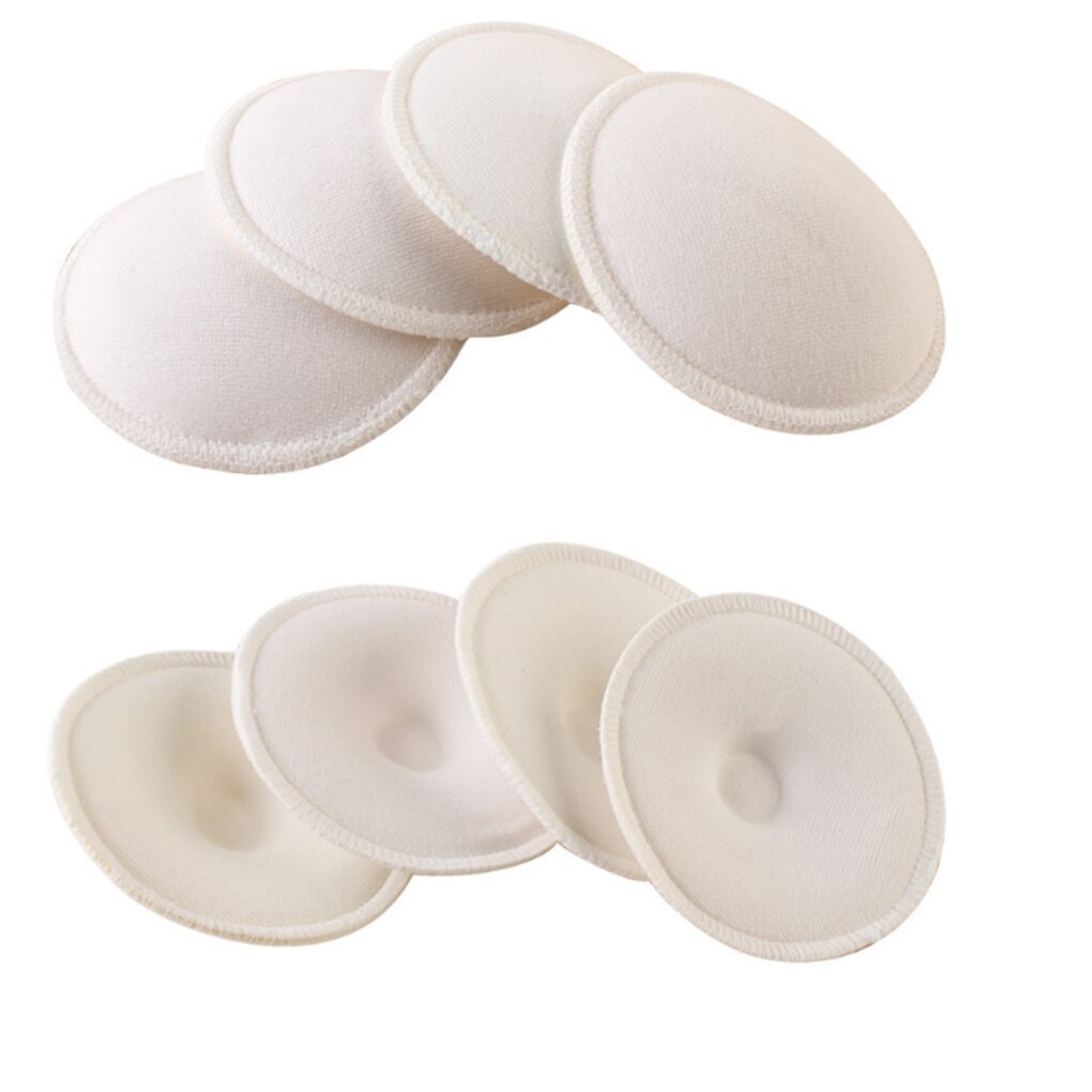 6 Pcs Babyvoeding Pad Borst Wasbare Pad Verpleging Zachte Absorberende Herbruikbare Nursing Anti-Overflow Moederschap Zorg Pad