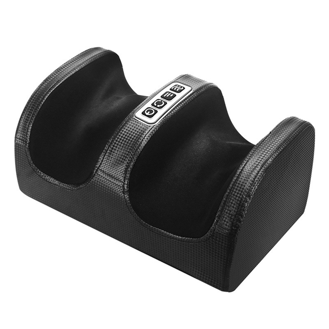 Infrarood Verwarming Elektrisch Voetmassageapparaat Shiatsu Kneden Kuitrol Diepe Spier Ontspannen Beste Reliëf Vermoeidheid Stress Voeten Machine Tool: Black / US Plug