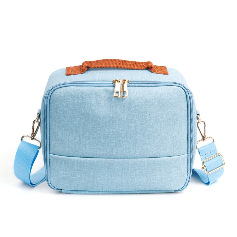 R91A Digital Camera Printer Storage Bag For CP910/1200/1300 Camera Padded Shoulder Bag Crossbody Camera Case- Bag AntiTheft: Blue
