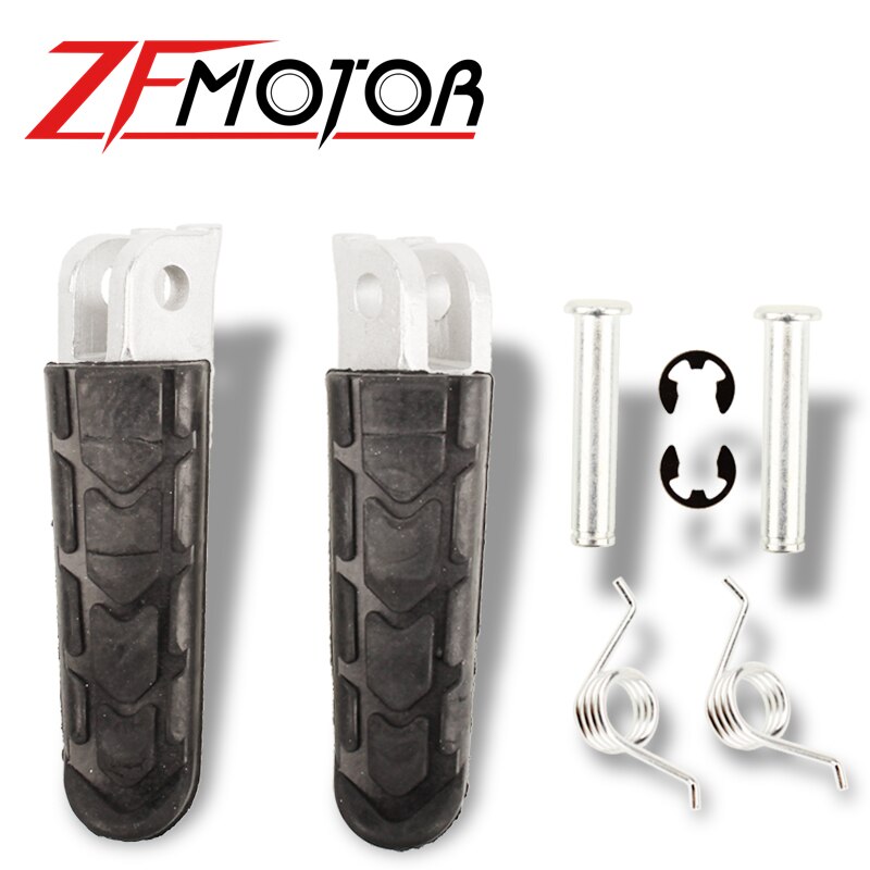 Motorcycle Front and Rear Footrests Foot pegs For Honda CB400 Superfour VTEC 1-4 CB250 CB900 Hornet 250 900 CB1300: front