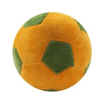 1 stk fodbold formet plys pude fodbold pude fluffy udstoppet plys kaste blødt slidstærkt sportslegetøj 4 farver: D