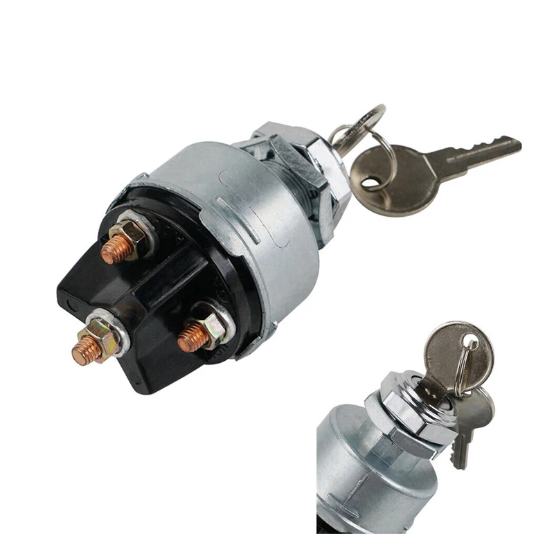 4-Positie Universele Contactsleutelschakelaar 12V Acc/Off/Ign Start Voor Tractor Heftruck Tuning Truck Auto Gereedschap
