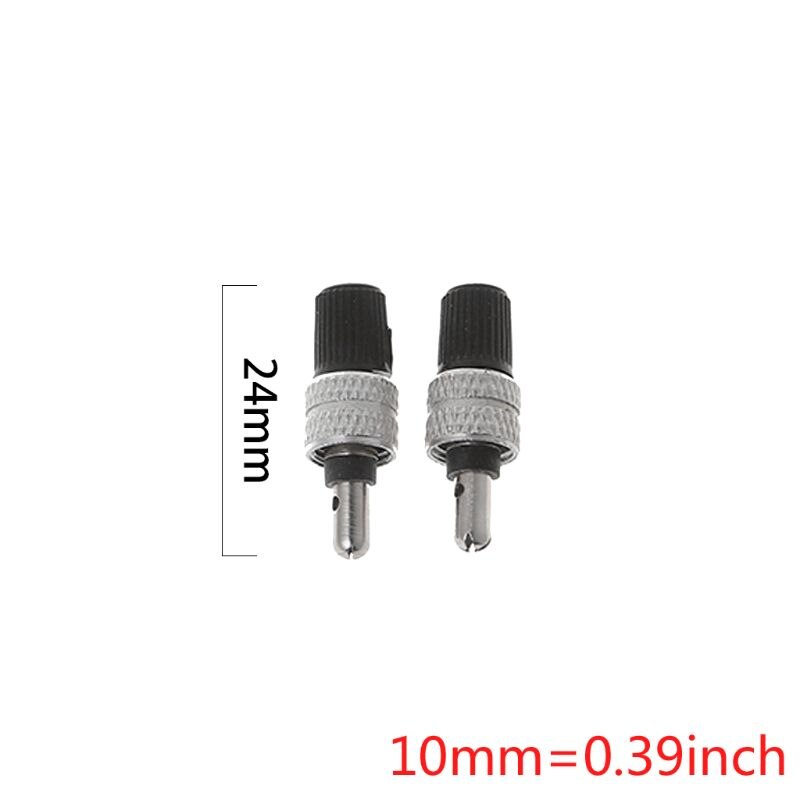 2 Sets Bicycle Valve German Alloy MTB Road Bike Parts Cycling Replacement Repair Tools Accessories