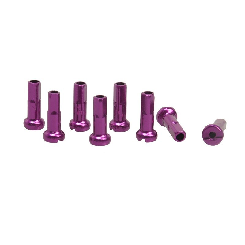 8 pcs sprak cap voor mountainbike 14G 14mm draad cap aluminium tepel cap kleurrijke fiets wiel deel