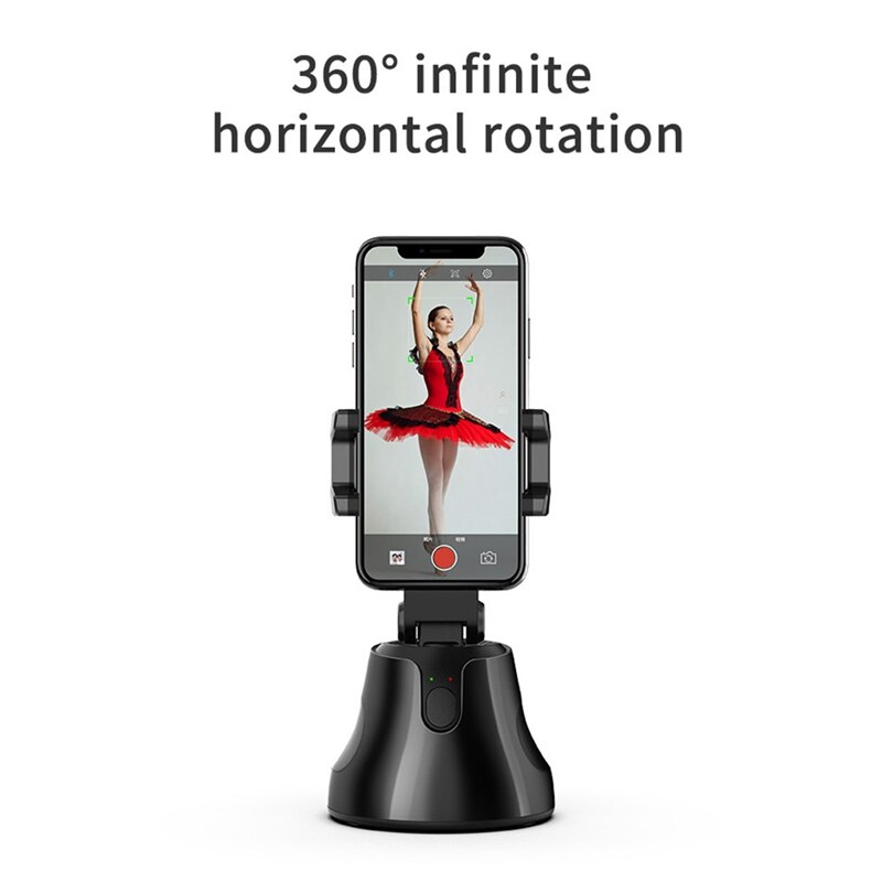 Smart Tracking Gimbal Portable Auto Phone Holder Mount 360 Rotation Auto Face Tracking Vlog Camera Holder