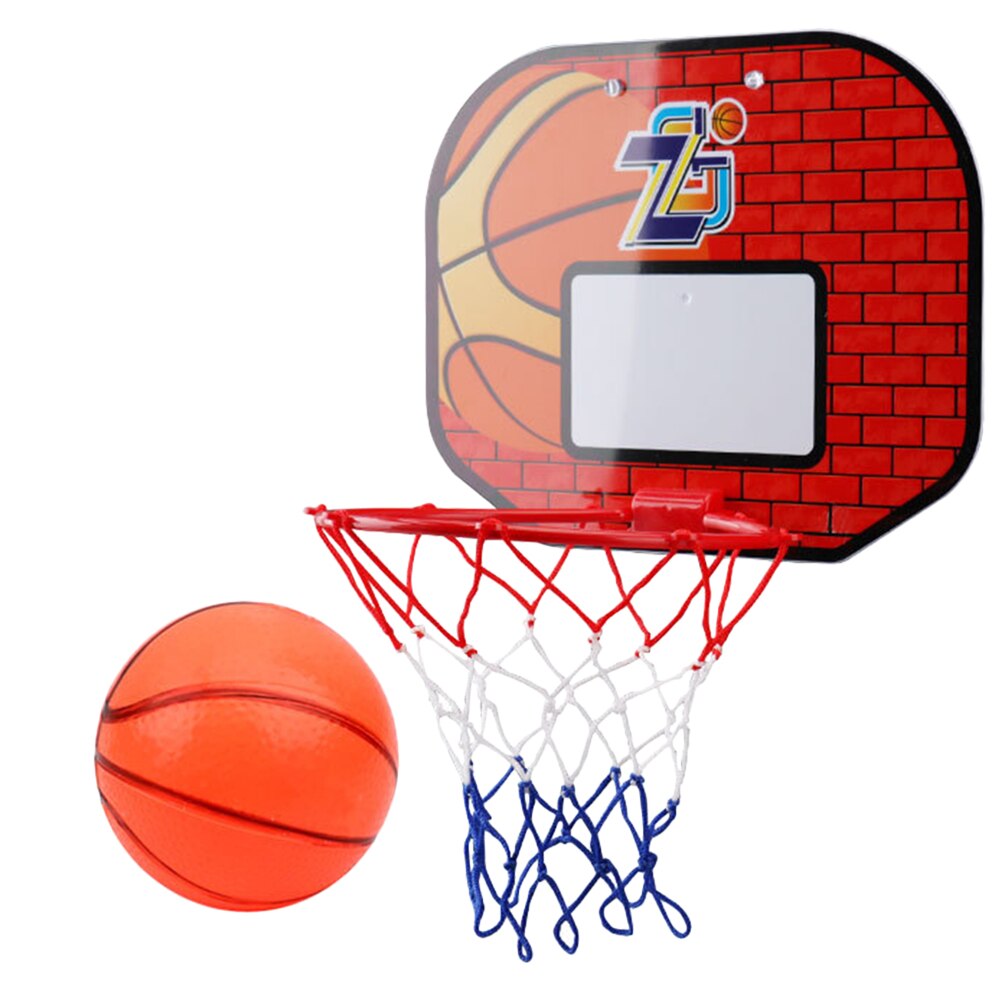 1 Set Muur Basketbal Board Plastic Basketbal Hoepel Voor Dorm