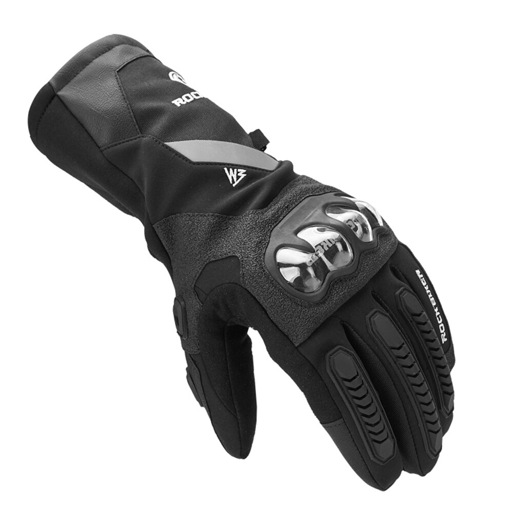 ROCK BIKER Moto gants hiver coupe-vent étanche Guantes Moto écran tactile Gant Moto Guantes Moto gants d'équitation: XXL