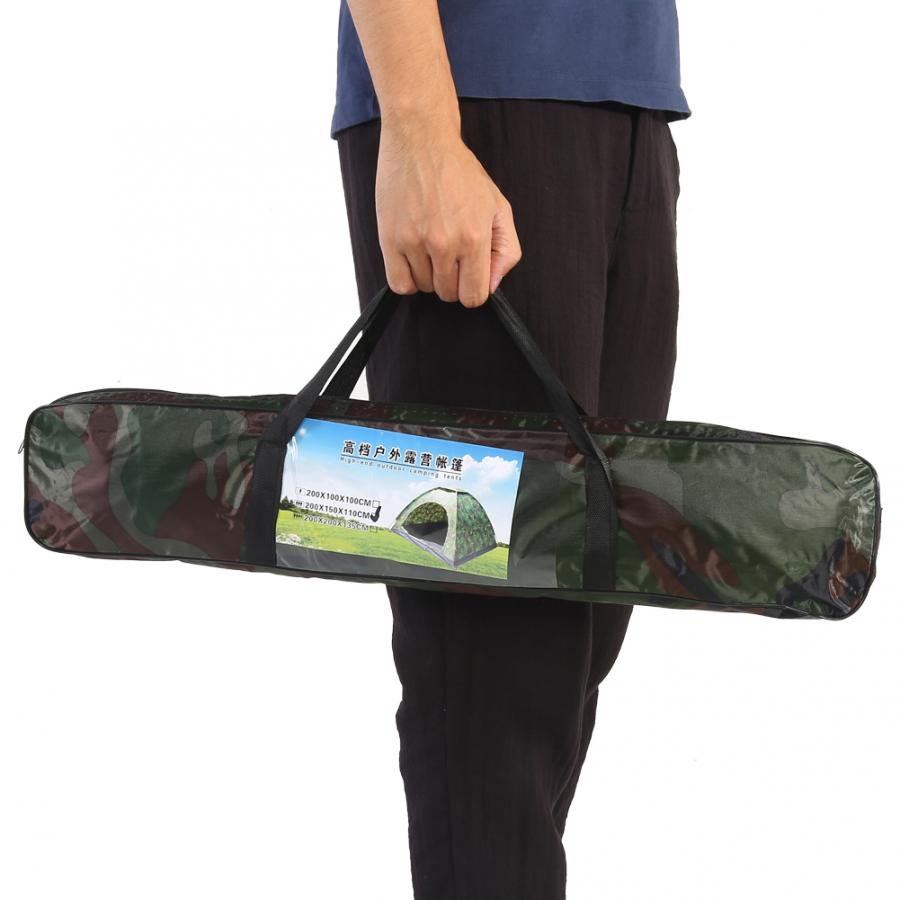 1/2/3-4 Persons Camping Tent Camouflage Outdoor Camping UV Protection Tent Double Layer Waterproof Camping Hiking Beach Tent