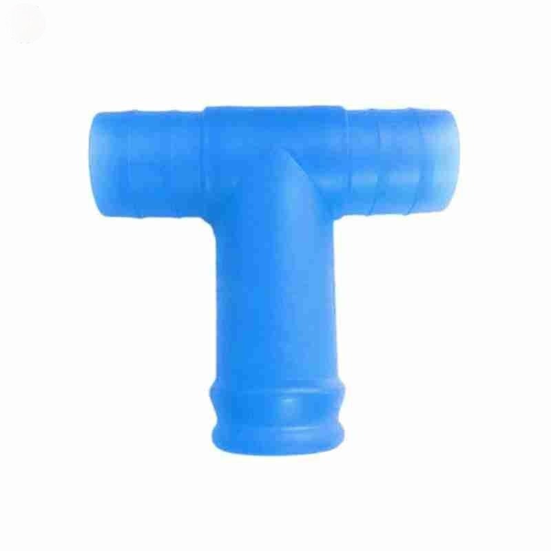 1PC Bier Schnorchel Stroh Bier Dispenser Doppel Schnorchel Trinken Bier Bar Werkzeuge Festivals Party Dispenser Unterhaltung Zubehör: 04-Blue Connector