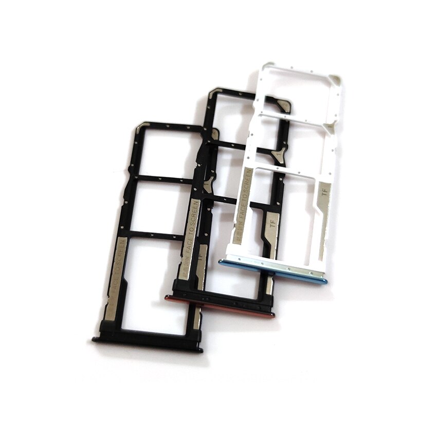 10PCS Sim Tray Holder For Xiaomi Redmi Note 10 Pro / Note10 Pro Max SIM Card Tray Slot Holder Adapter Socket Repair Parts