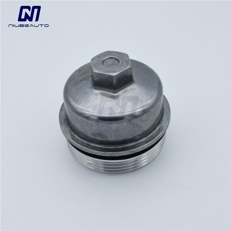 NIUBEAUTO Engine Oil Cooler Filter Cap Plastic Aluminum For Chevrolet Cruze Aveo Sonic Trax Opel Astra 55353325 55593189 5650963