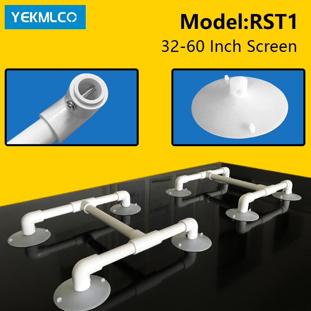 LED LCD TV Screen Remove Repair Tool Silicone Vacuum Suction Cup Support Connector 32-65 Inch Maintenance Device