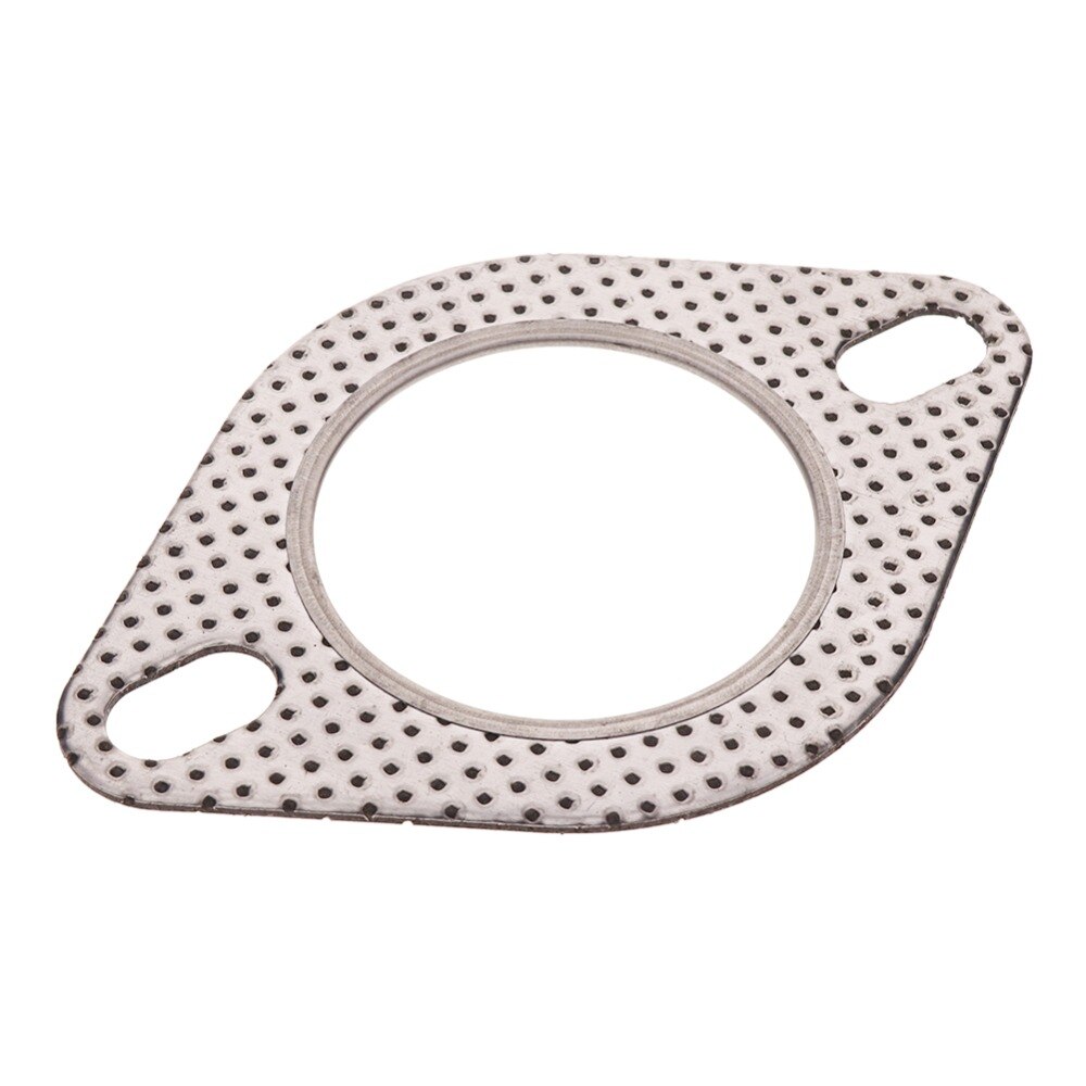 Auspuff Fallrohr Flansch 1 teile/los 2 zoll/53mm Auto Motor- Auspuff Dichtung/Universal- Auspuffrohr Dichtung mit zwei löcher #279968