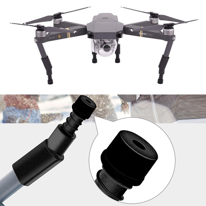 Landingsgestel Kits Voor Dji Mavic Pro Drone Protector Guard Verhoogde Verlengen Been Voeten Met Lente Schokbestendig Spare Accessoire