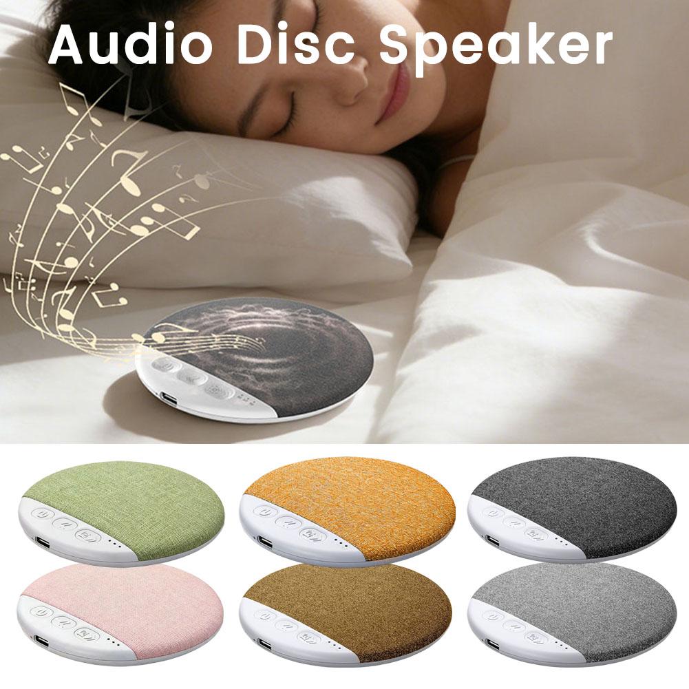Schlafhilfe Bluetooth-Kissenlautsprecher 5.4 Weißes Rauschen Timer 30 60 90 Min Ultradünner Stereo-Sound Lange Akkulaufzeit