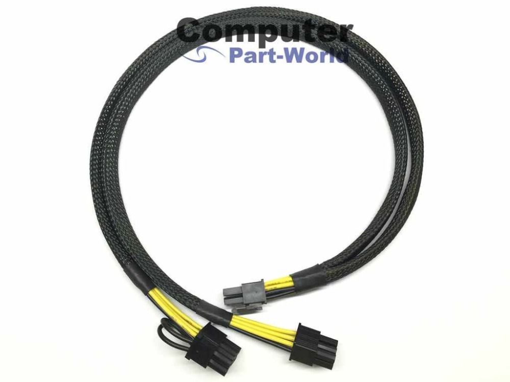 6pin to 6+6pin Power Cable for HPE DL360 G6 G7 Backplane power and GPU