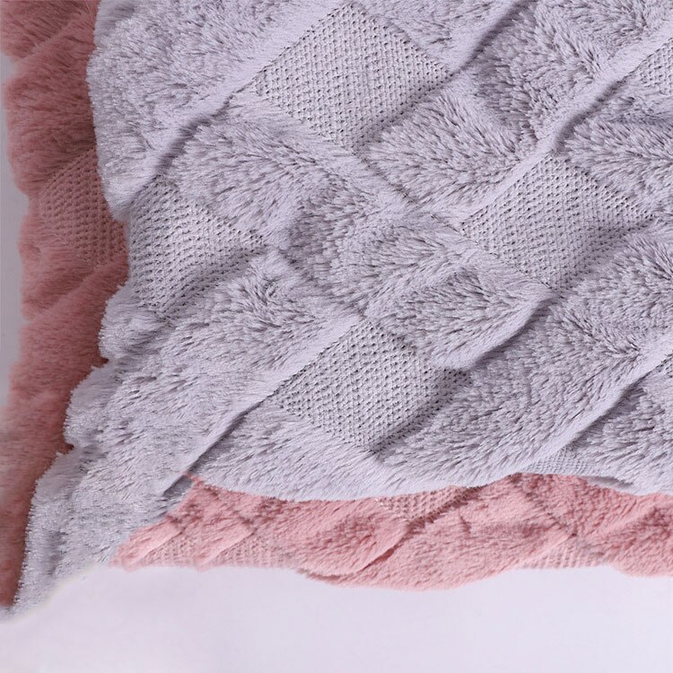 polyester varpstrikket plysj pv fløyel vattert stoff, hjemmetekstil pute, sko, bagasje stoff