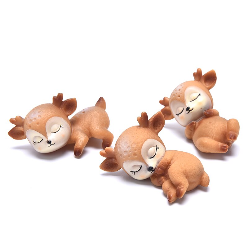 Sika hjorte chokolade kage ornamenter til 3d fawns julelys sæbe fremstilling af dyr ler kage dekorative værktøjer mastik