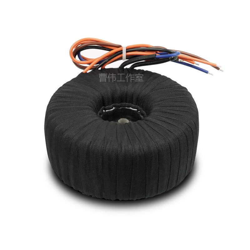 300 W Reines Kupfer Ringkern Schwarz Tuch Transformator Ausgang Dual 27 V Für NAIM NAP150 Power Verstärker Bord