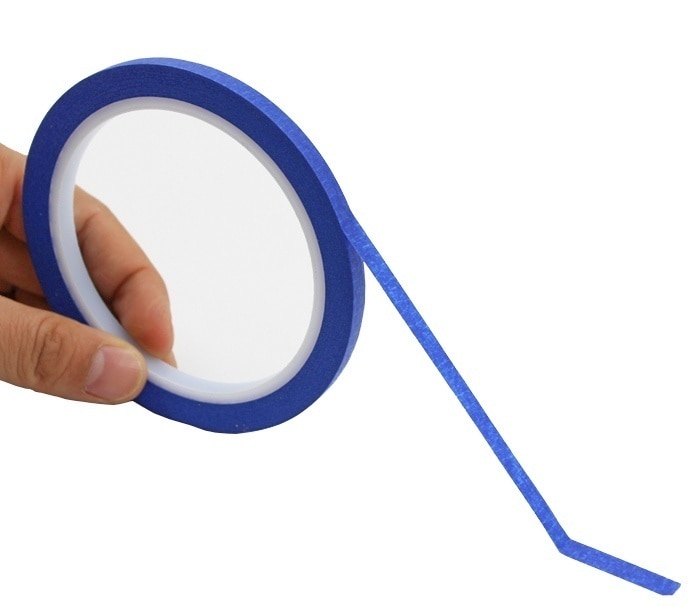 Black Thin Paper Masking Tape For Painting & Drawing & DIY Nail Arts & Pattern Making Draping Tape 25M