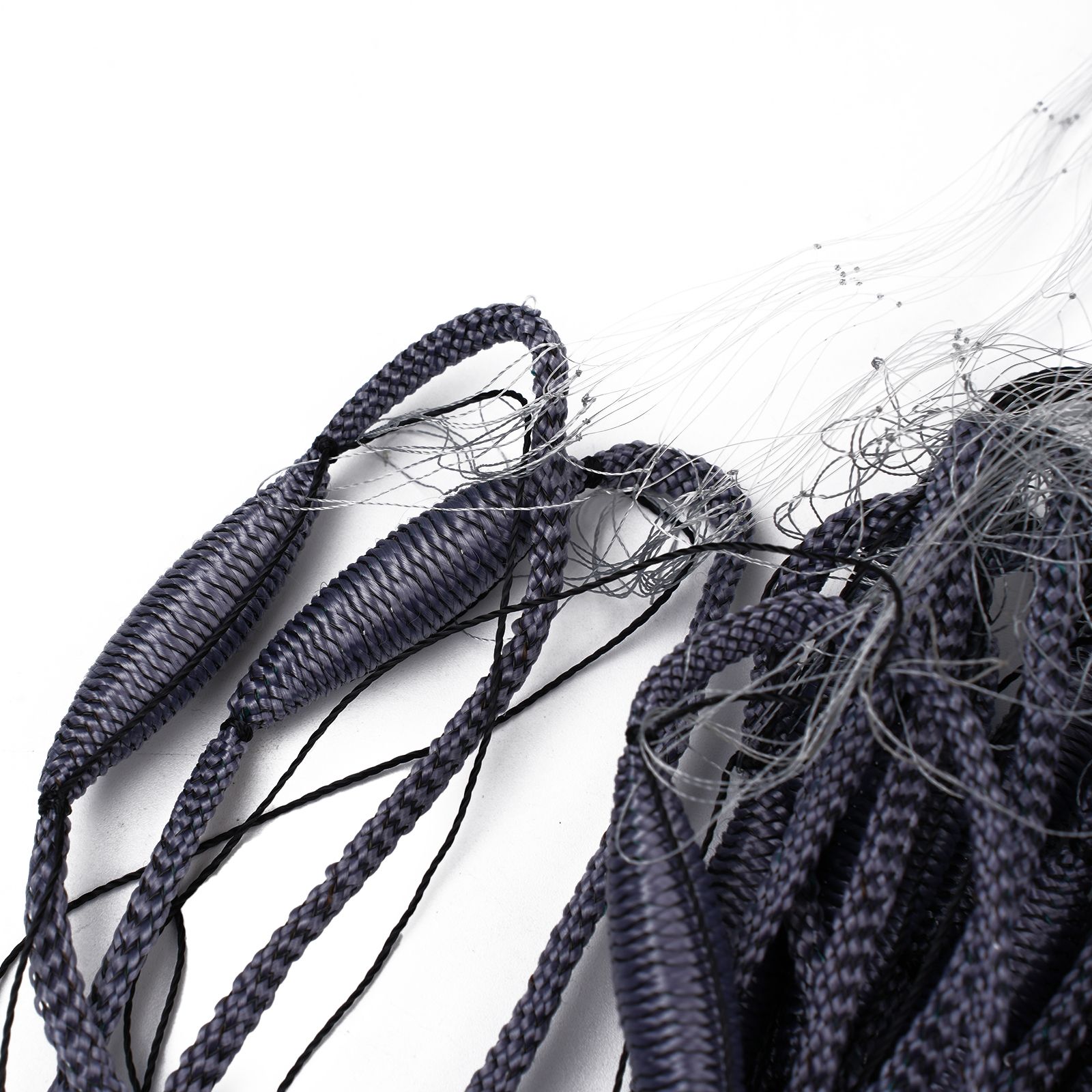 Fischernetz Kiemen netz hochfestes Nylon Material finnisches Netz fangen Fischernetz draussen Hand werfen Fischernetze kleine Gittergewebe Pesca