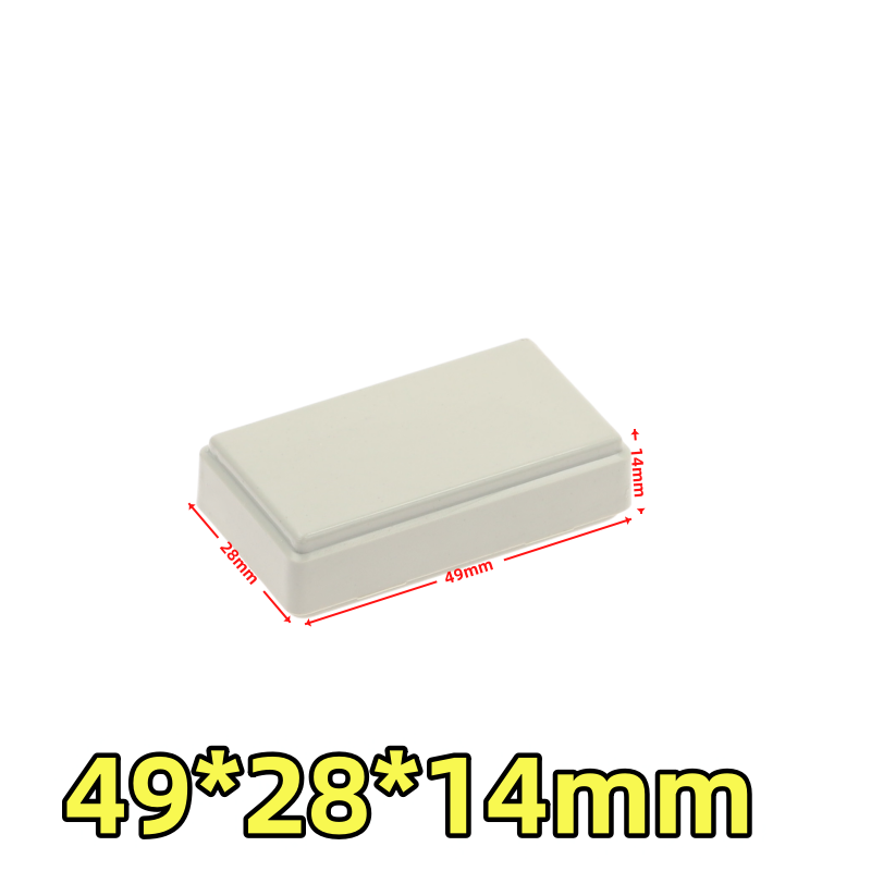 1pc Waterproof Black/white Housing Instrument Case ABS Plastic Project Box Storage Case Enclosure Boxes Electronic Supplies