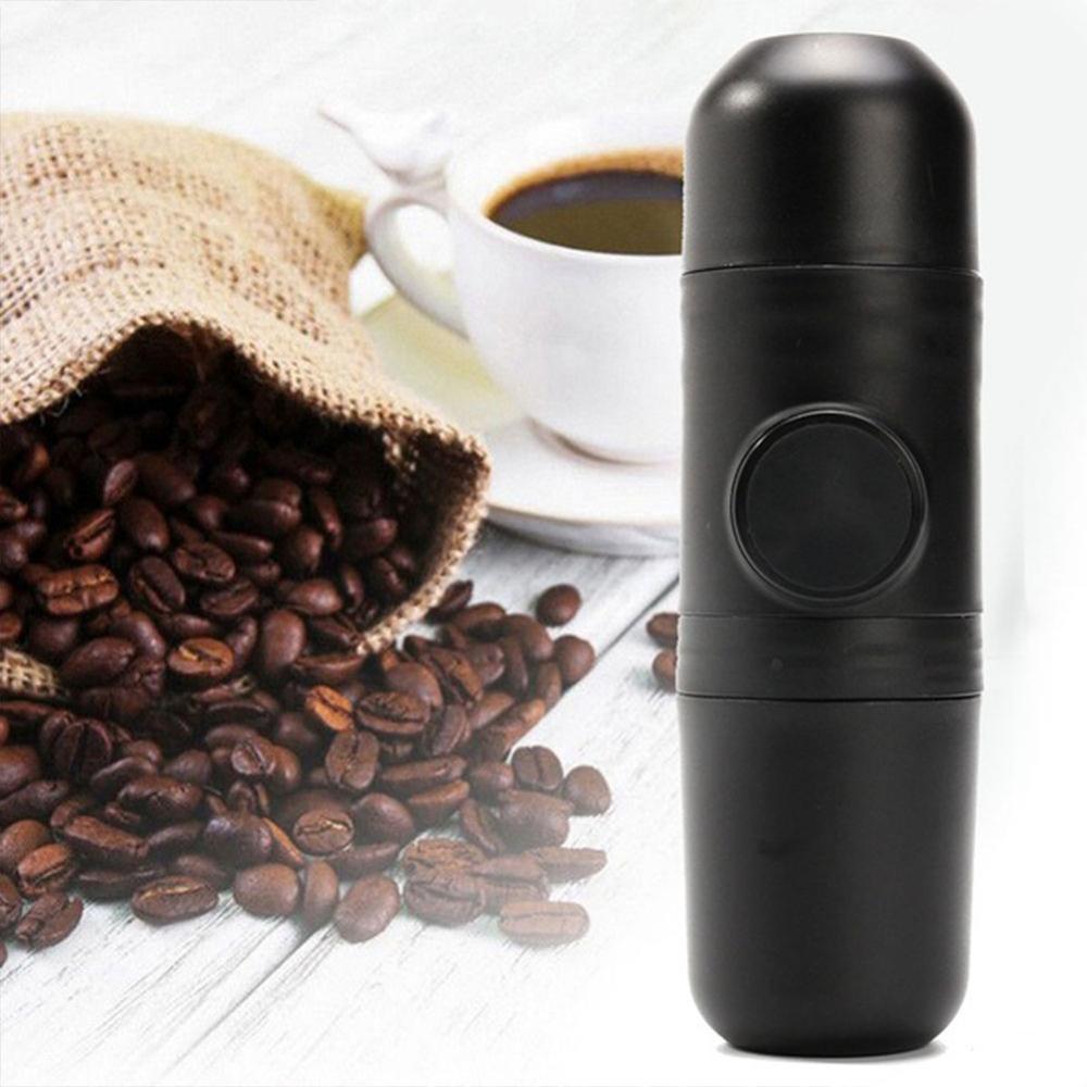 Capsule & Ground Mini Espresso Portable Coffee Maker and Cold Extraction USB Electric Coffee Powder Making Machine Outdoor